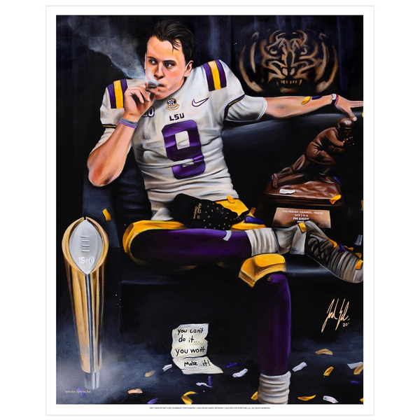 THE GEAUXT Joe Burreaux Cigar LSU Shirt – SPORTSCRACK